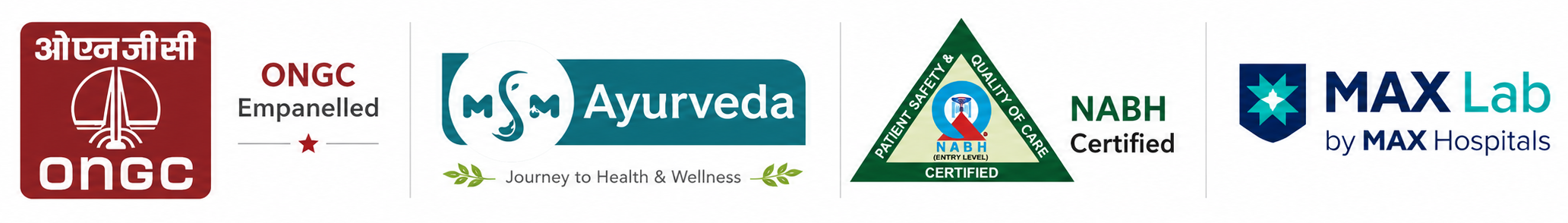 MSM Ayurveda - ONGC Empanelled, NABH Certified, MAX Lab