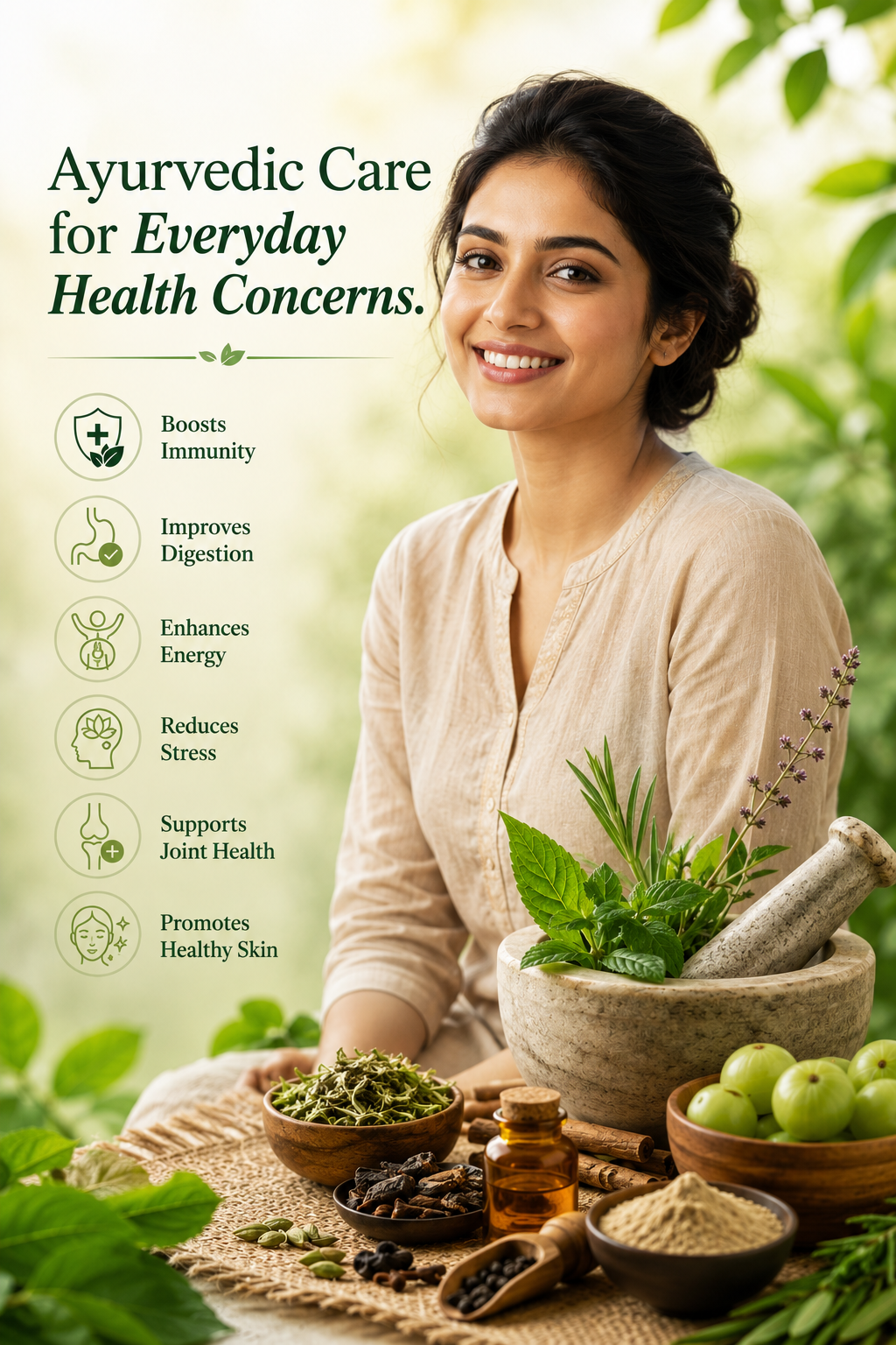 Ayurvedic wellness and consultation environment at MSM Ayurveda