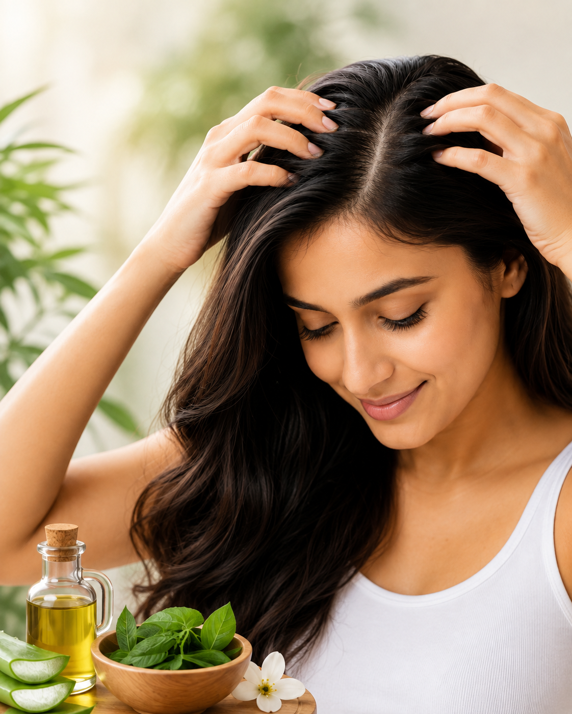 Healthy hair and scalp care