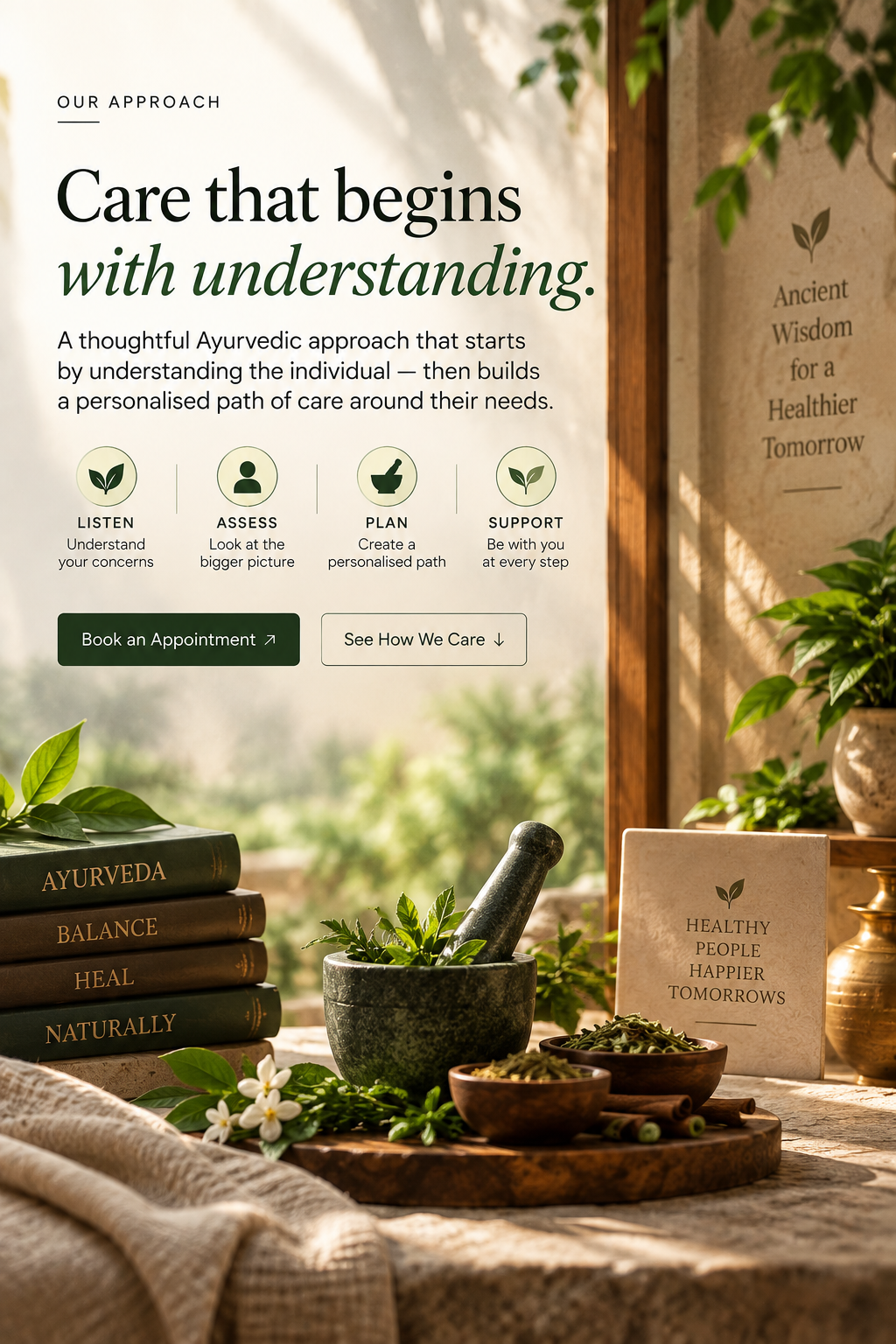 Personalised Ayurvedic healthcare consultation at MSM Ayurveda