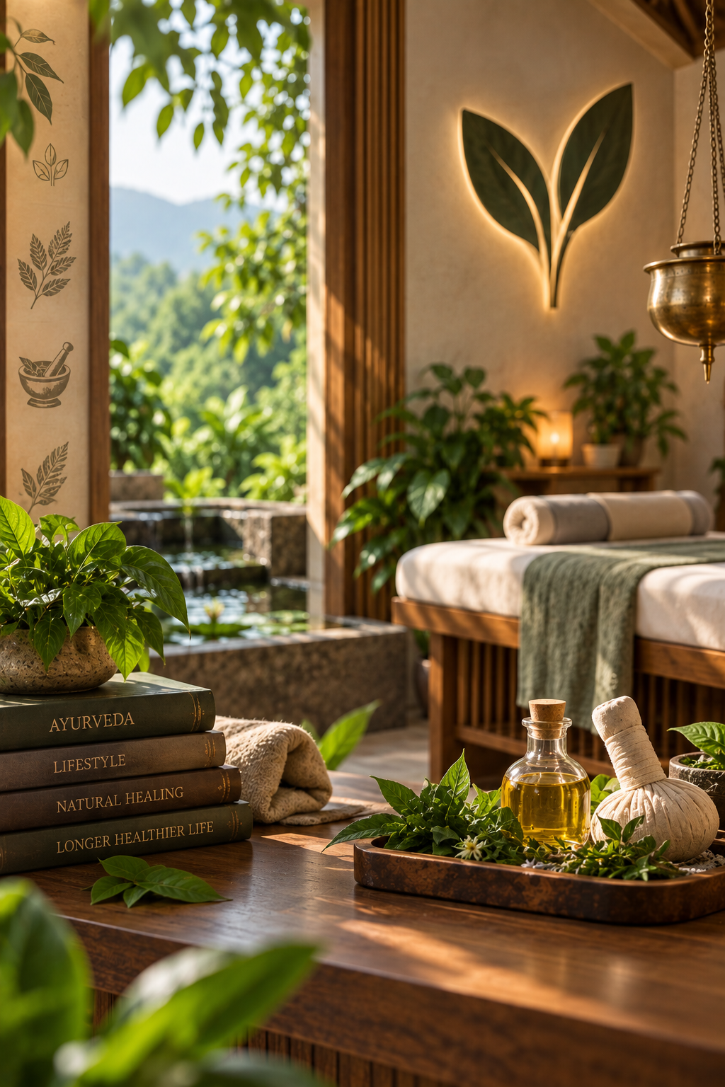 Ayurvedic healthcare environment at MSM Ayurveda