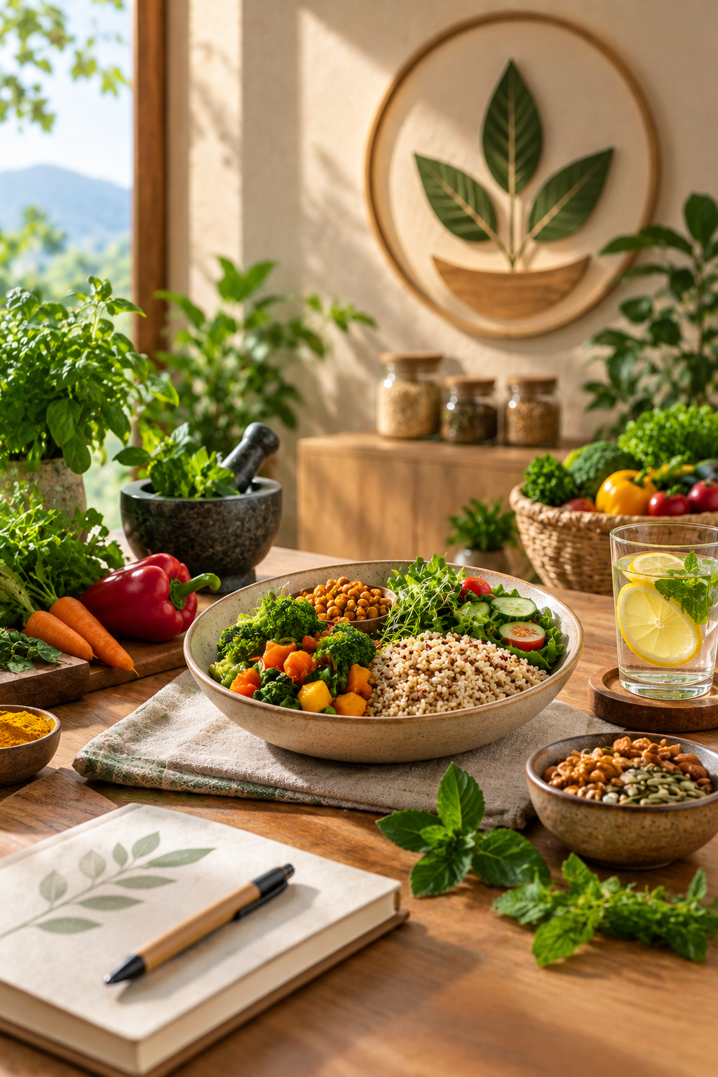 Healthy nutrition and diet planning for Ayurvedic wellness