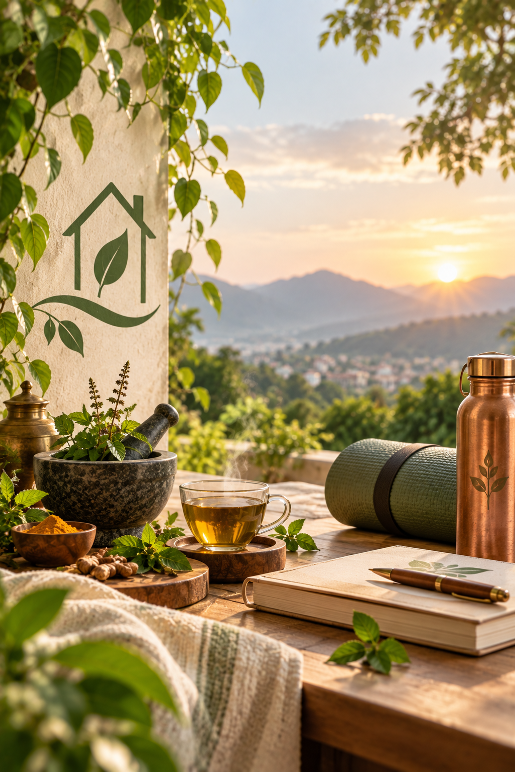Healthcare professional providing supportive patient care at MSM Ayurveda